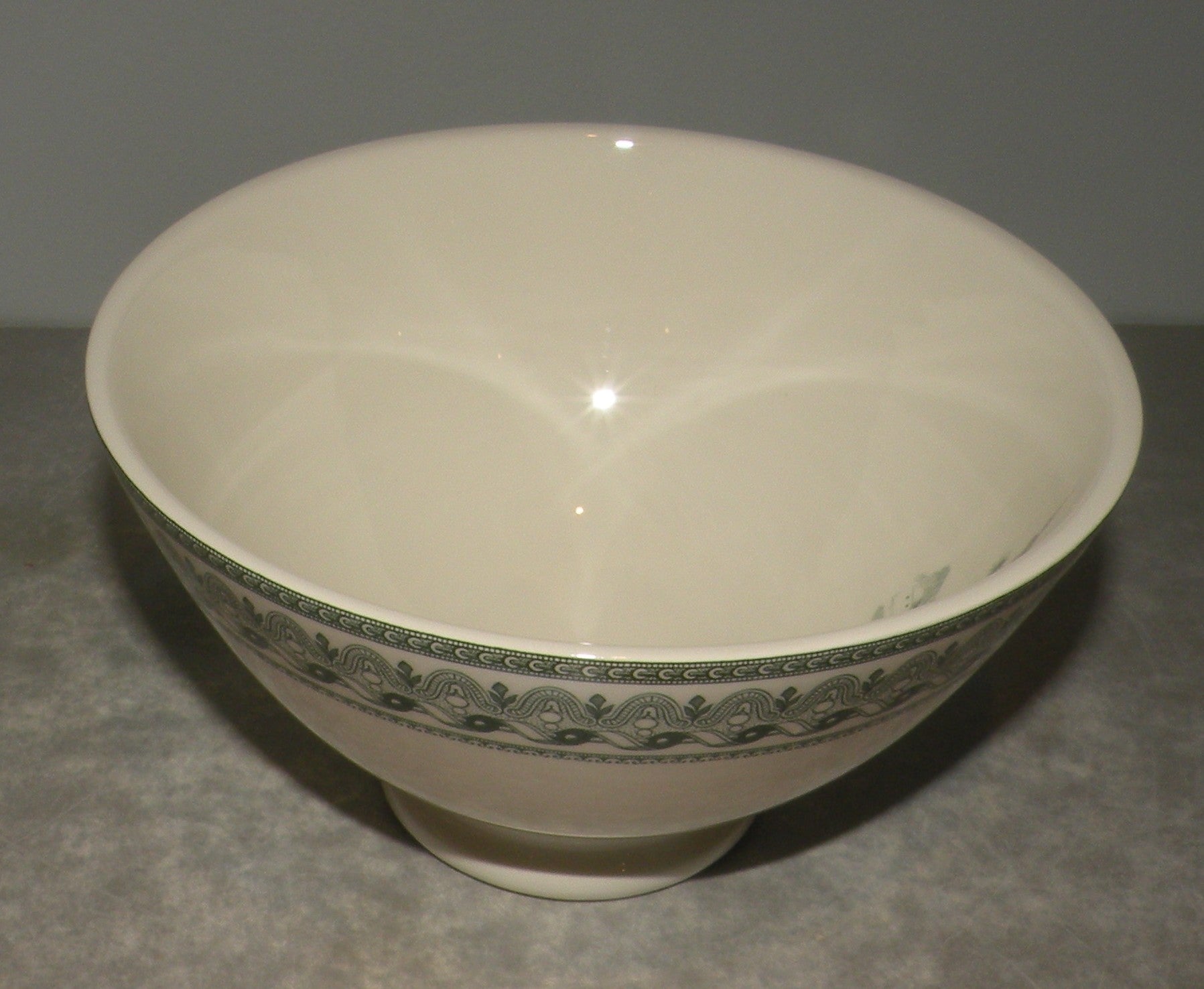 Large Coffee Bowl , Vue d'Orient , Les Depareillees Vert