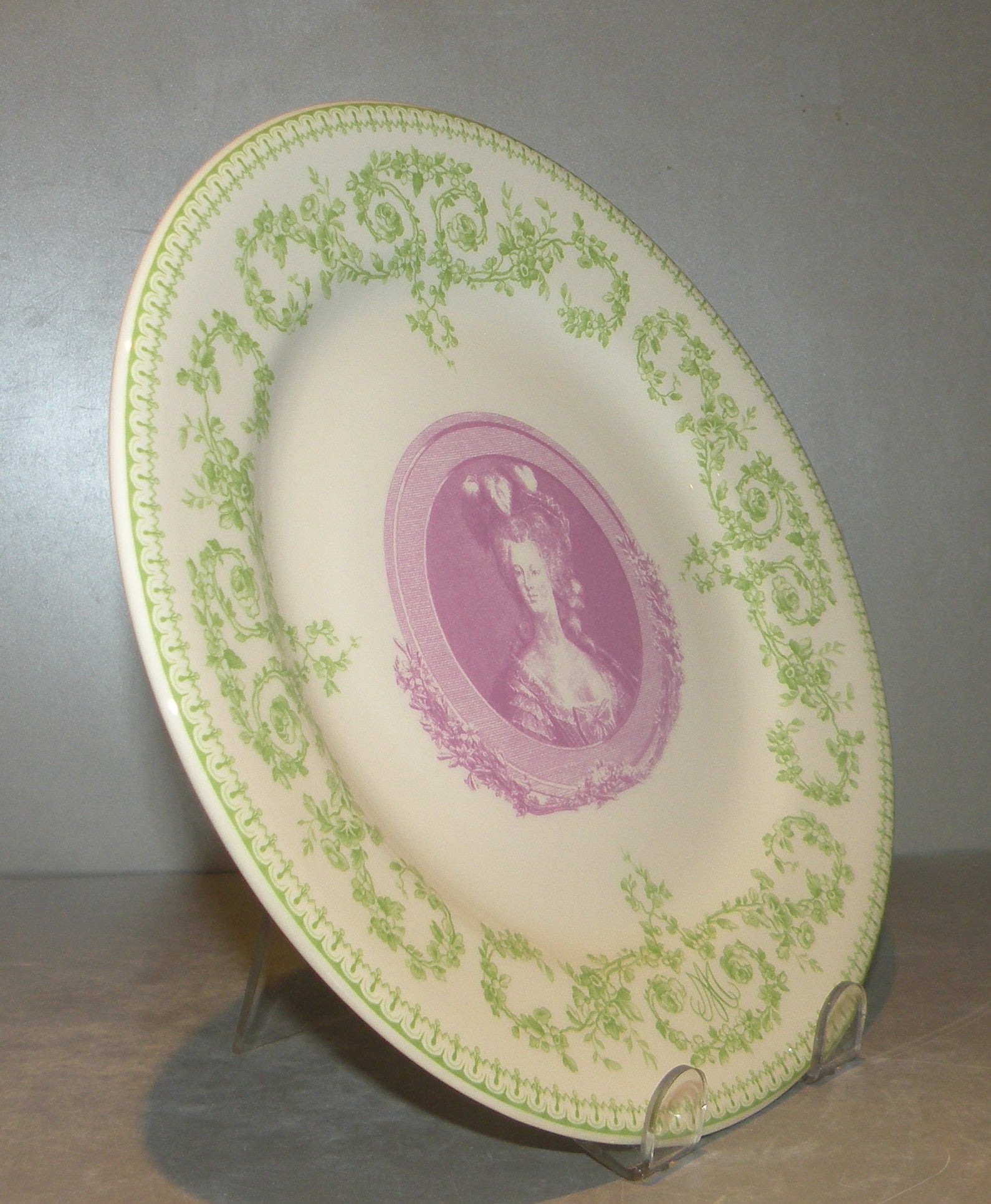 Dessert Plate Violet Marie-Antoinette Versailles