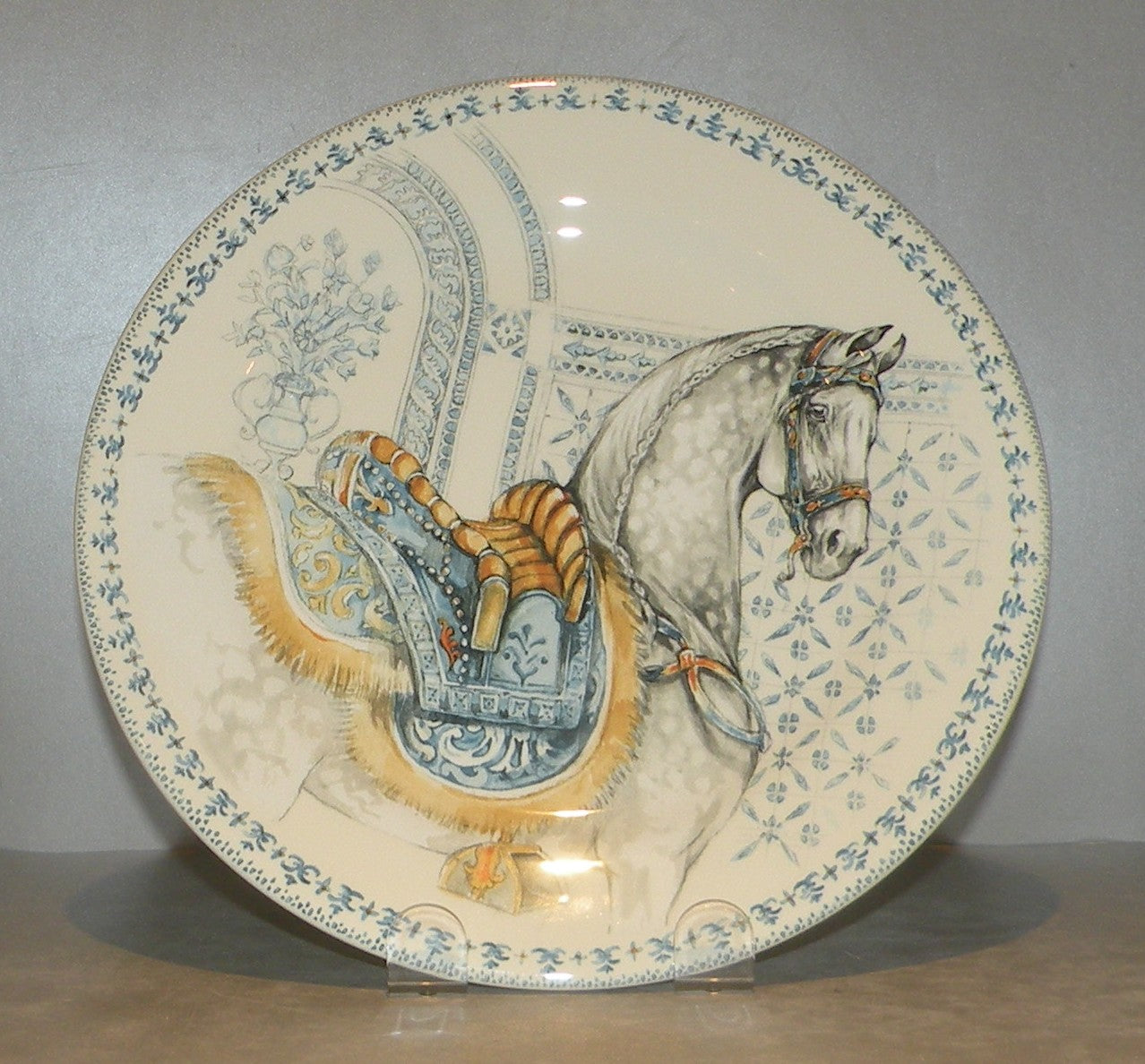 Dessert Plate, Chevaux du Soleil