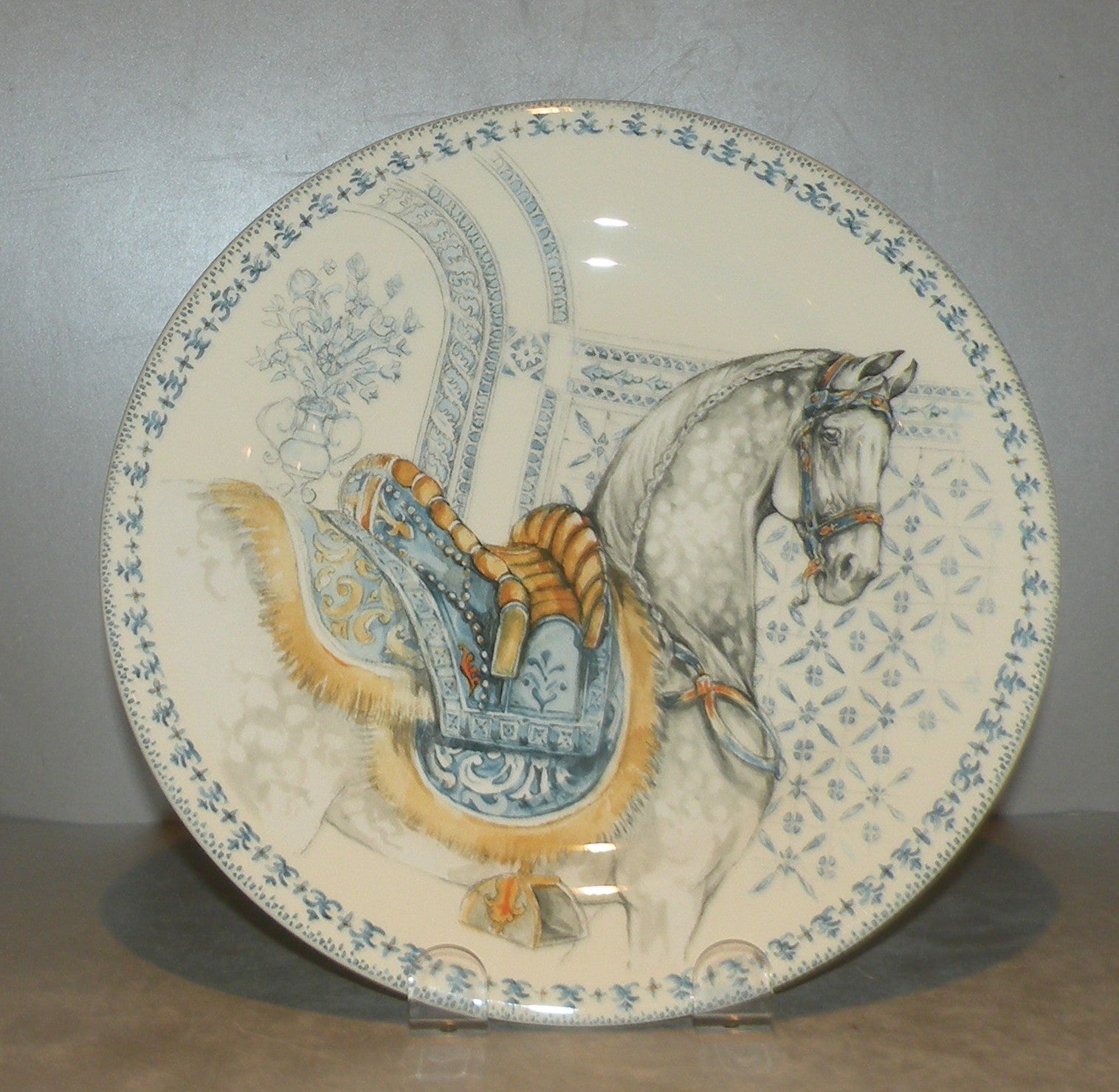 Dessert Plate, Chevaux du Soleil