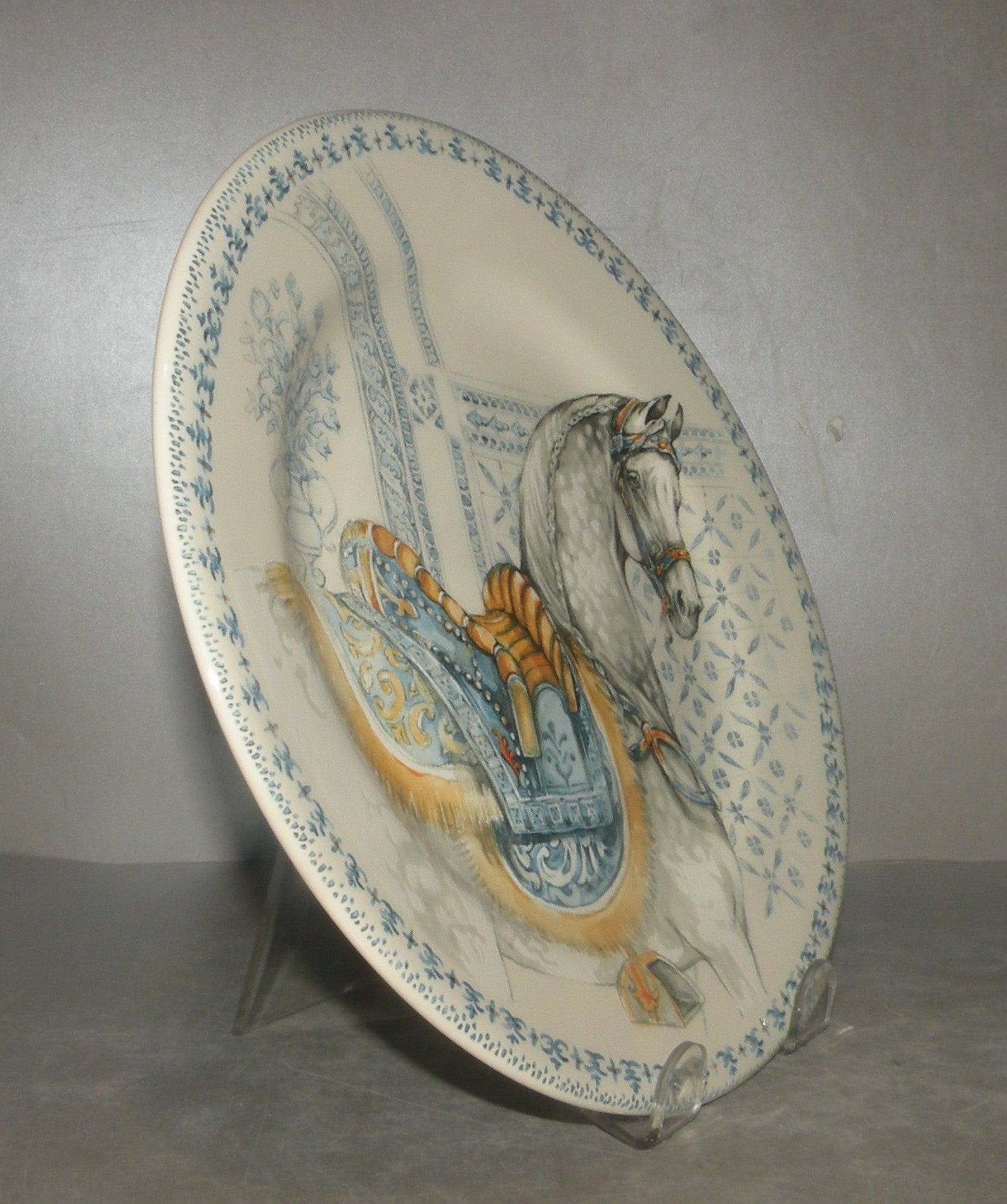 Dessert Plate, Chevaux du Soleil