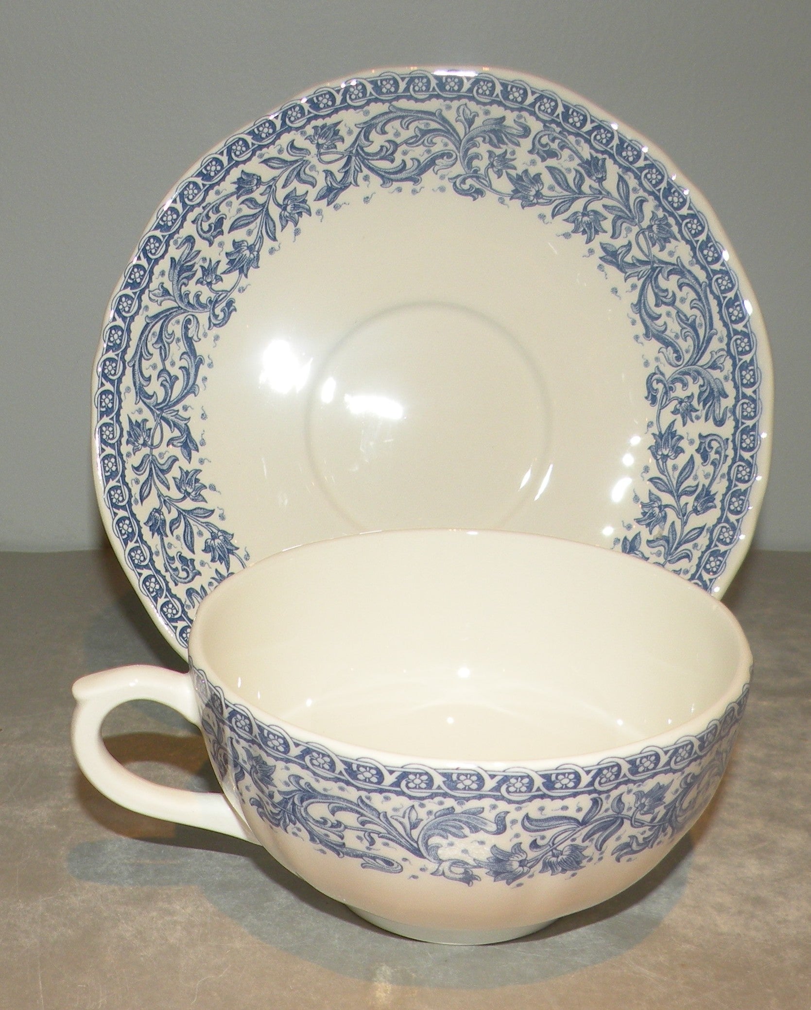 Breakfast Cup & Saucer, Rouen 37