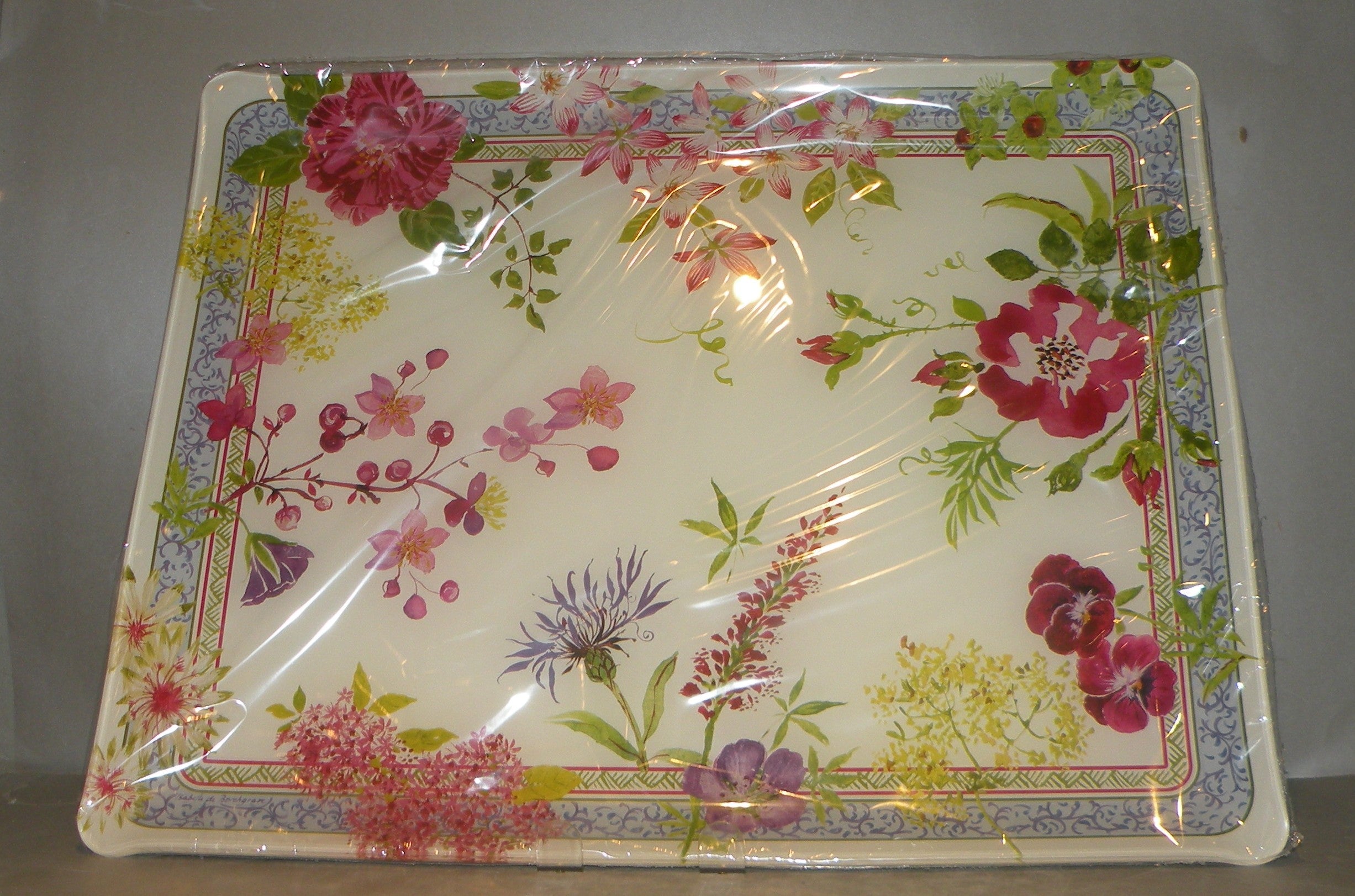 Large Serving Tray, Millefleurs