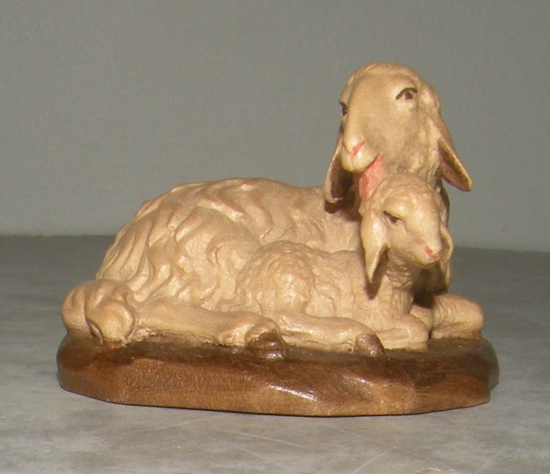 Sheep and Lamb - 21207 , Rustic ZF Finish