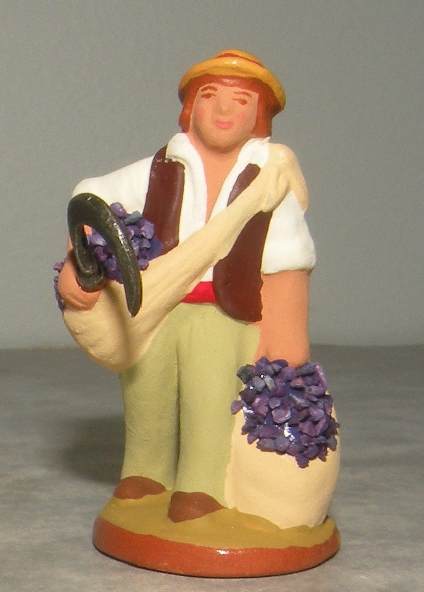 Lavender Picker ( Man ) ( 598 ) , Fouque, 4 cm