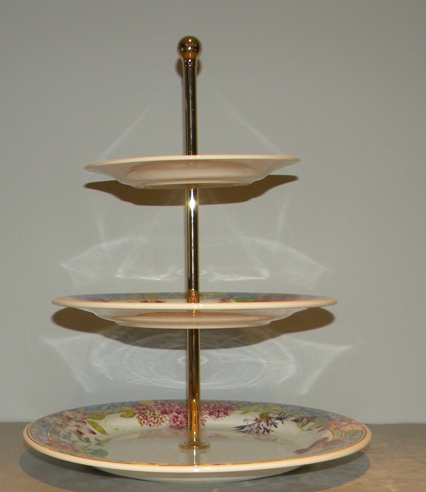 Three-tier Cake Stand, Millefleurs