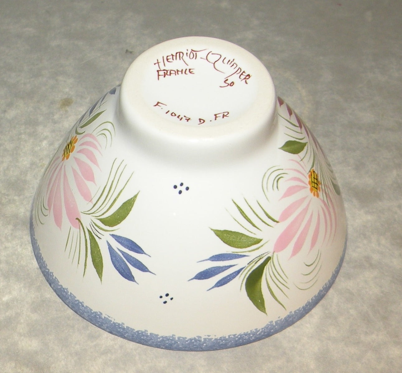 Cider Bowl without handle, Fleuri Royal