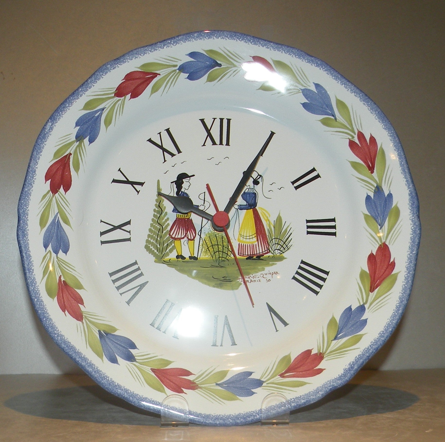 Wall Clock, Mistral Blue
