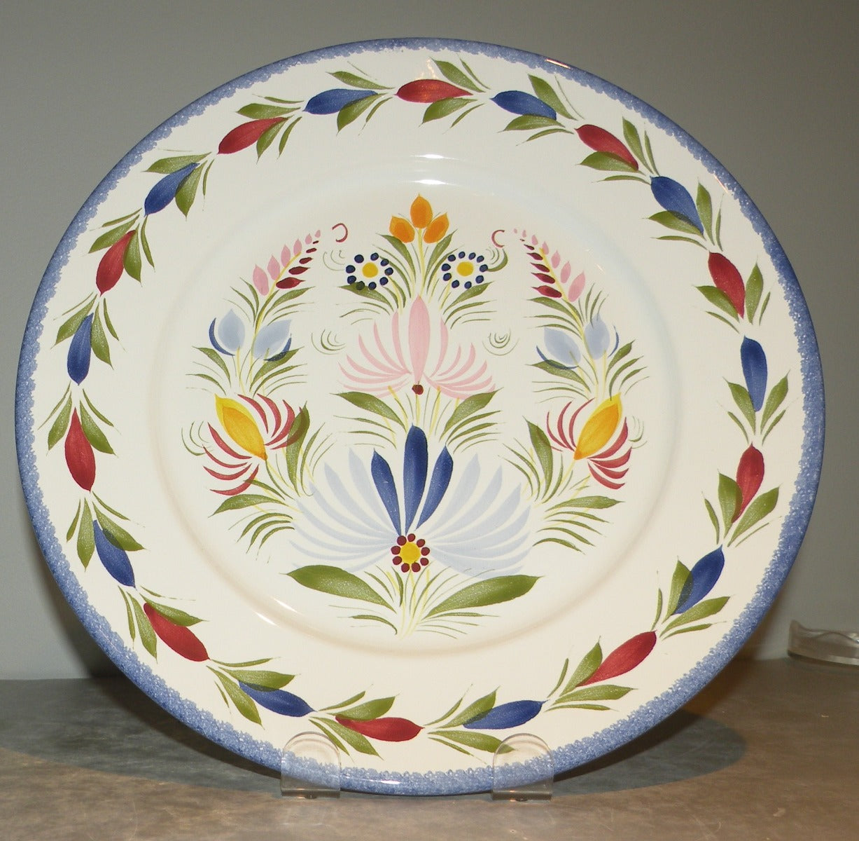 Luncheon Plate, Fleuri Royal