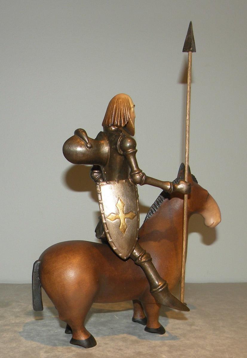Don Quichotte on horse, 00614-Q, Lepi