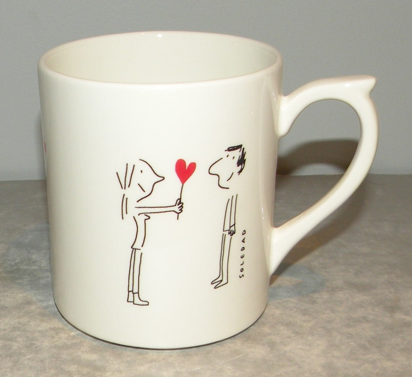 Large Coffee Mug Les Amoureux