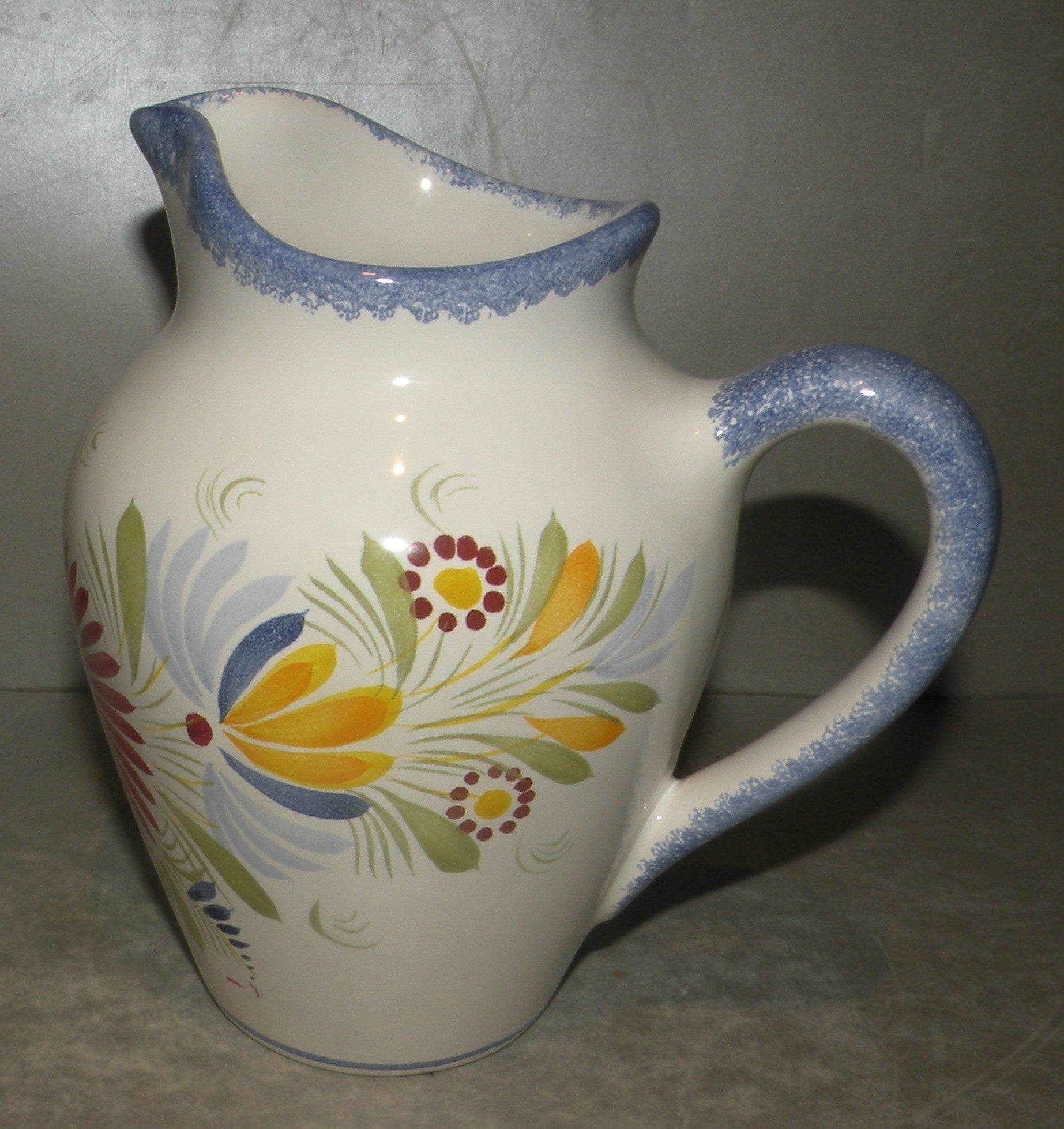 Pitcher, Fleuri Royal