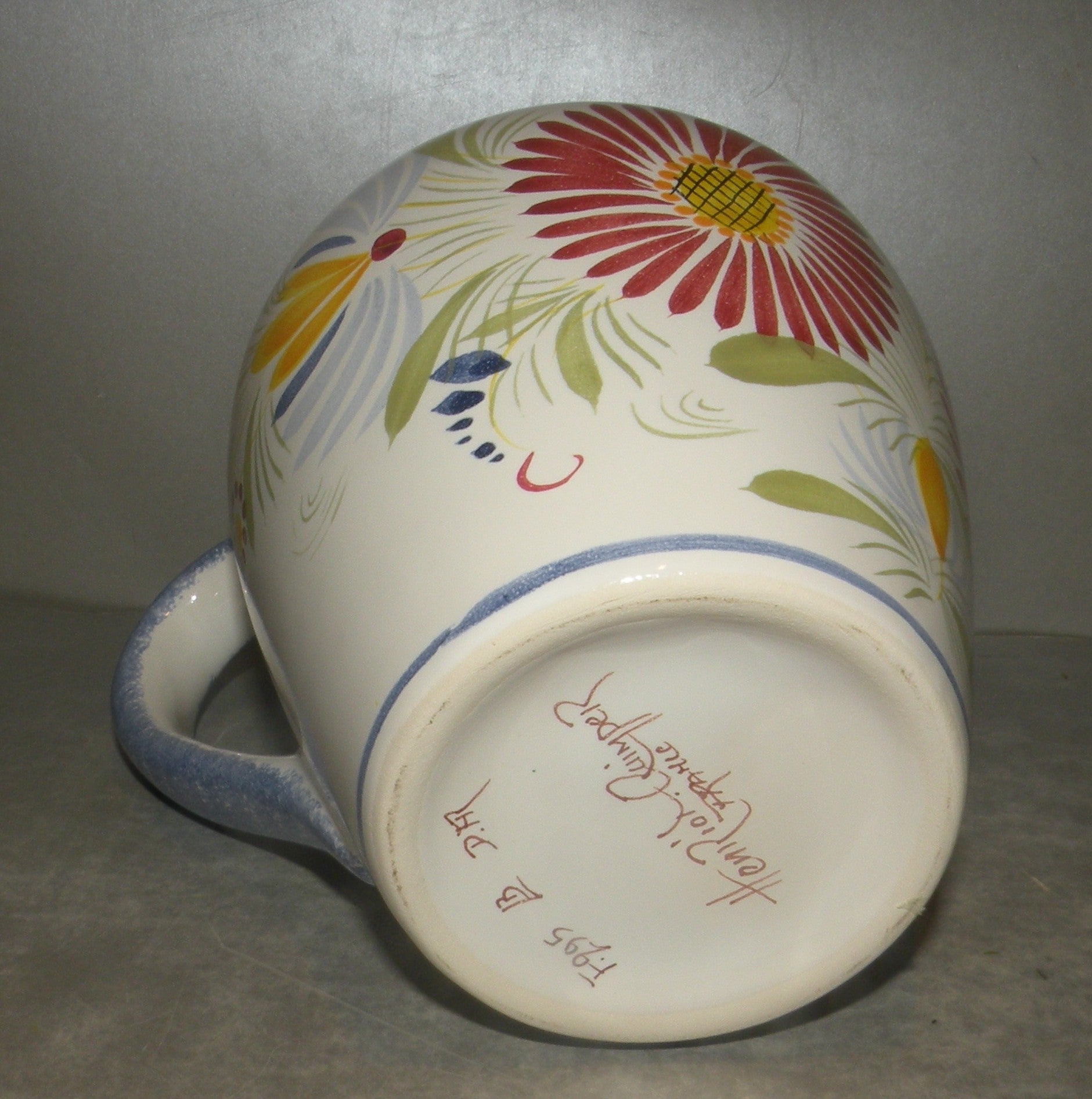 Pitcher, Fleuri Royal