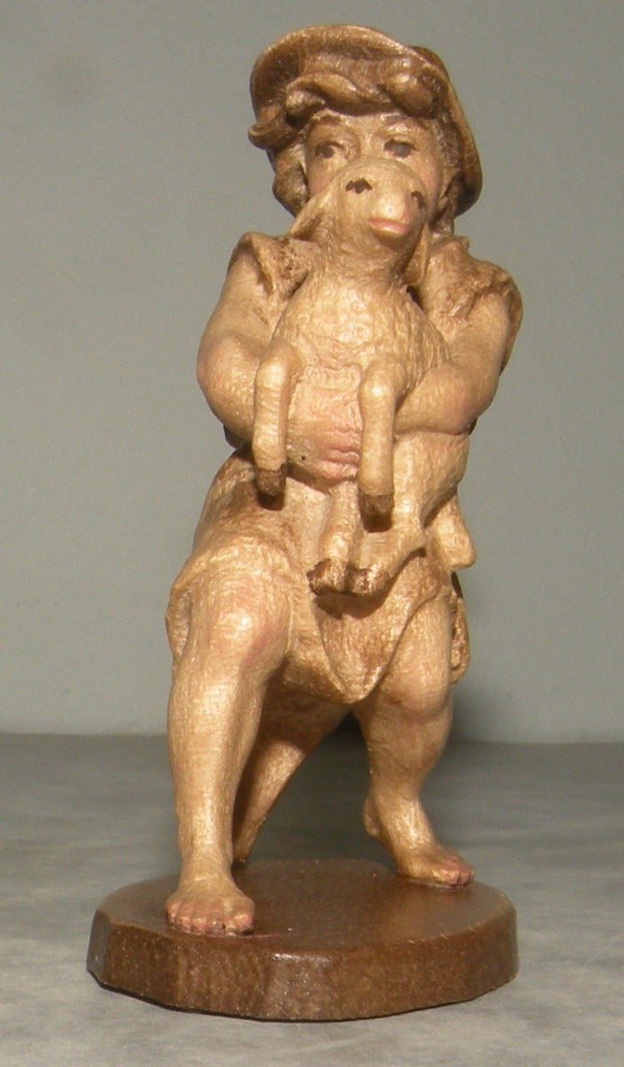 Child with Lamb, Rustic ZF Finish