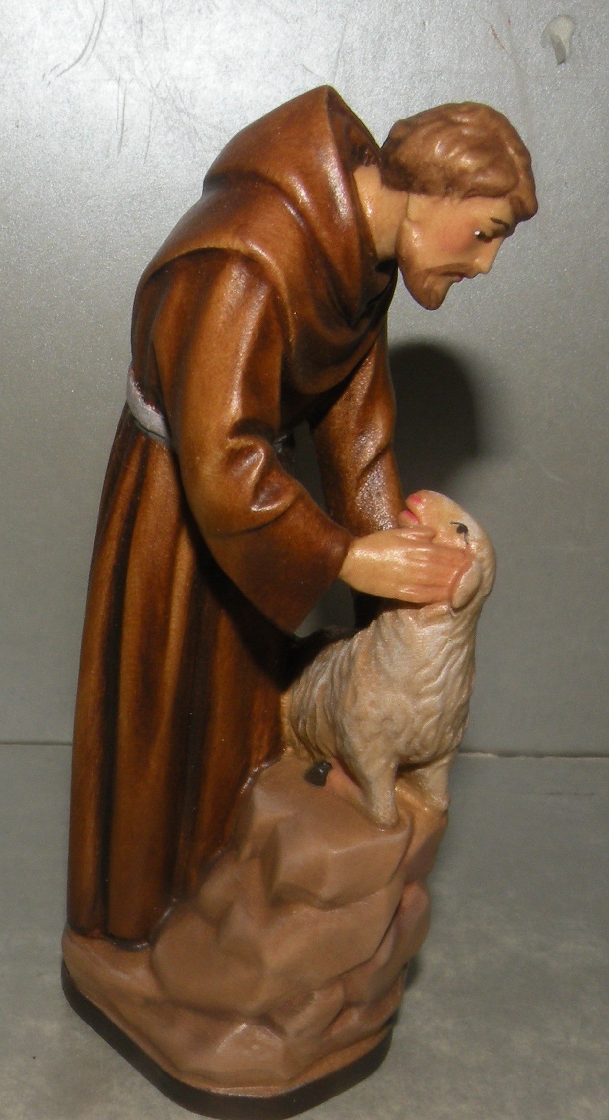 St-Francis of Assisi with sheep 10035-C, Lepi