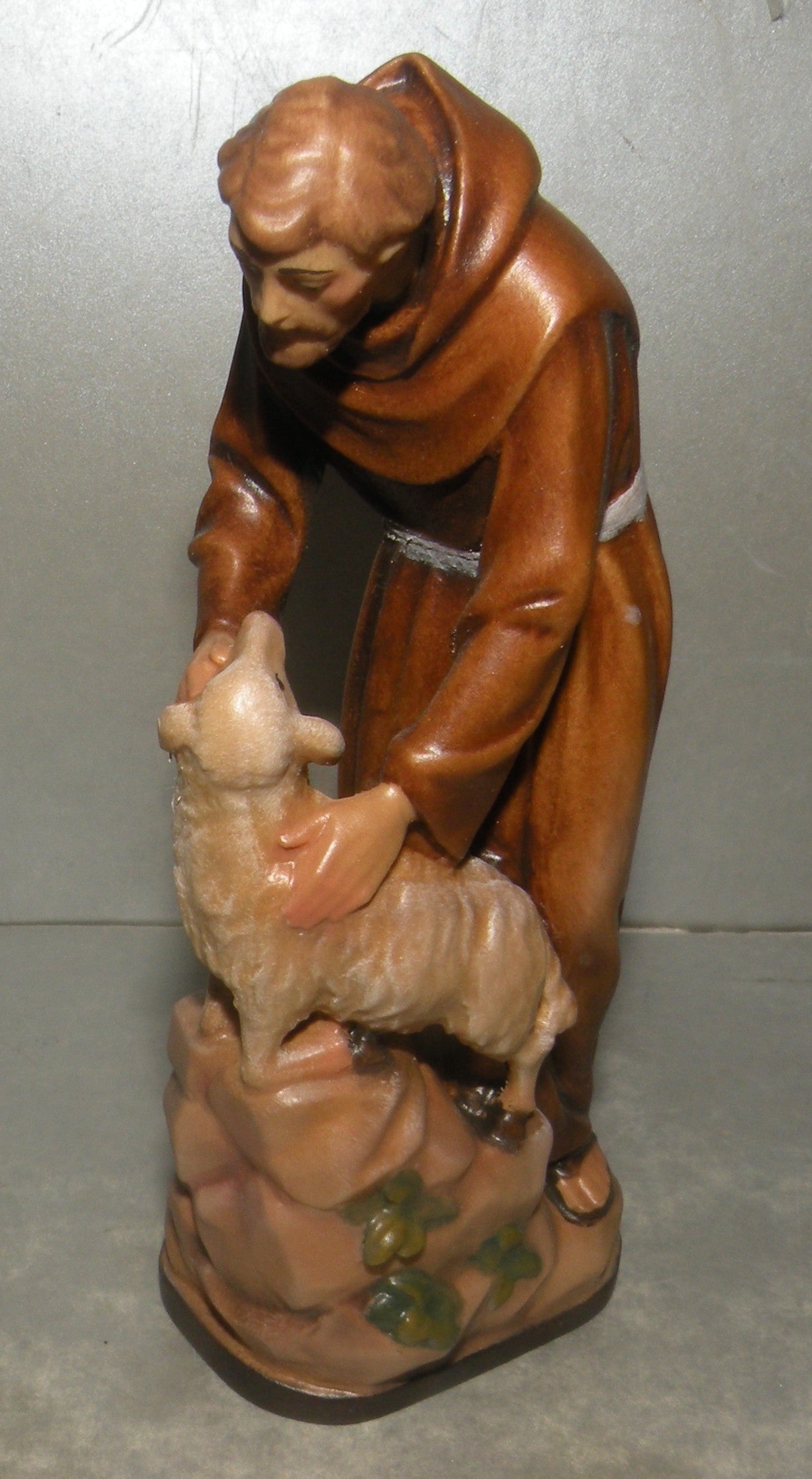 St-Francis of Assisi with sheep 10035-C, Lepi