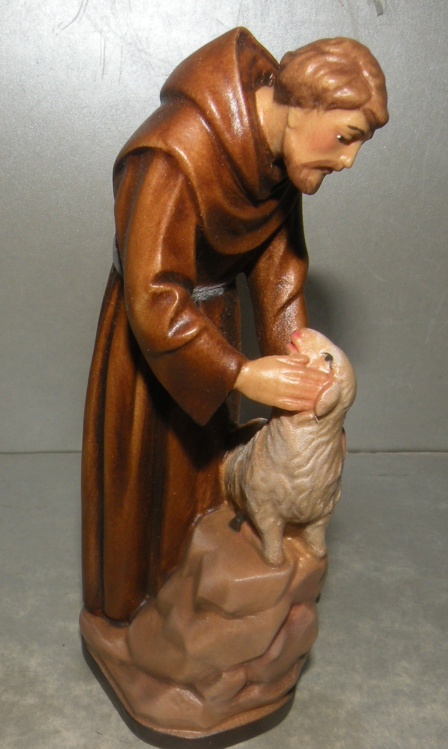 St-Francis of Assisi with sheep 10035-C, Lepi