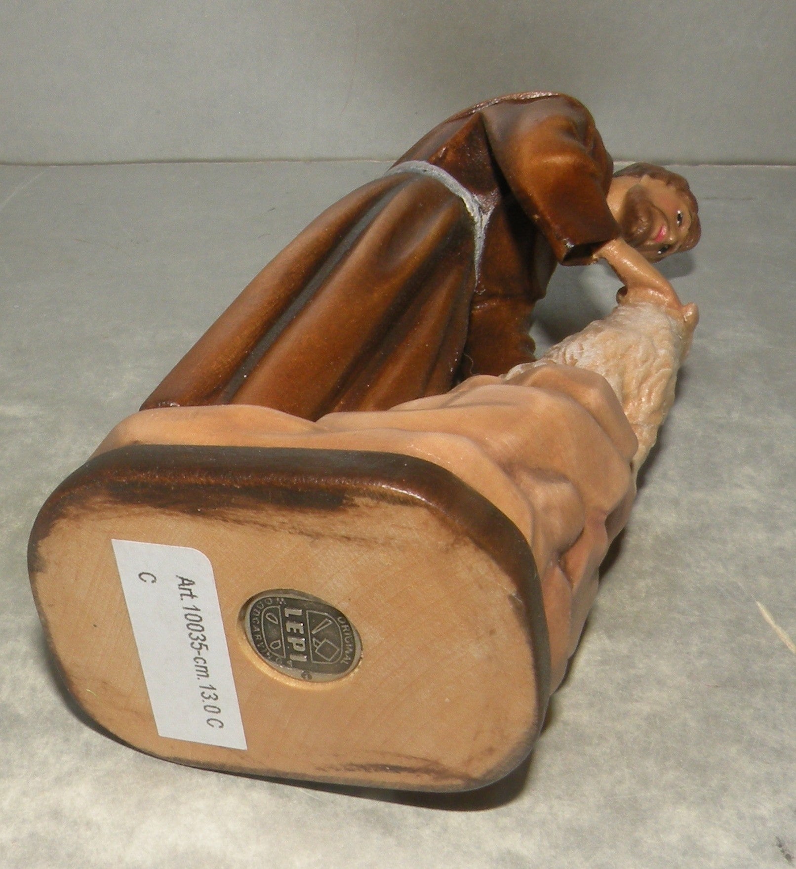 St-Francis of Assisi with sheep 10035-C, Lepi