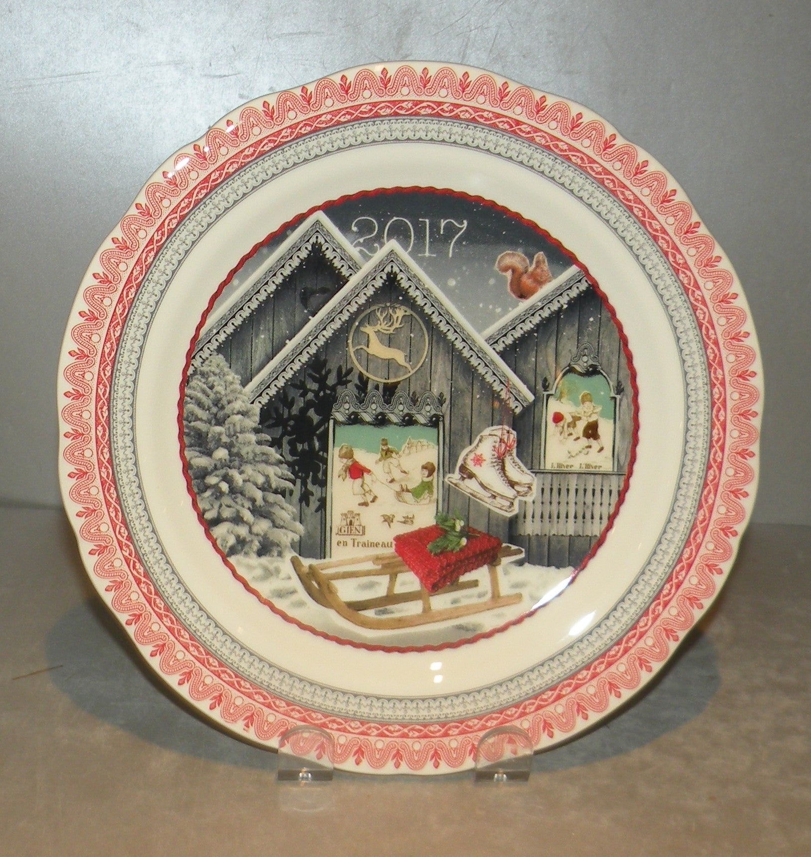 Dessert Plate Noel 2017