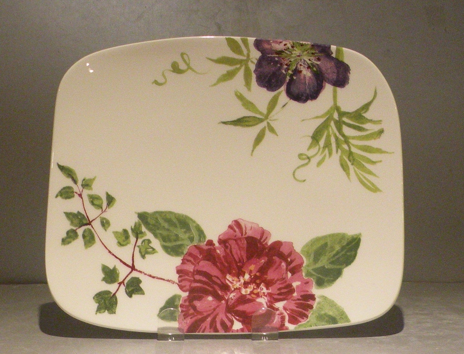 Medium Organic Rectangular Platter  Millefleurs