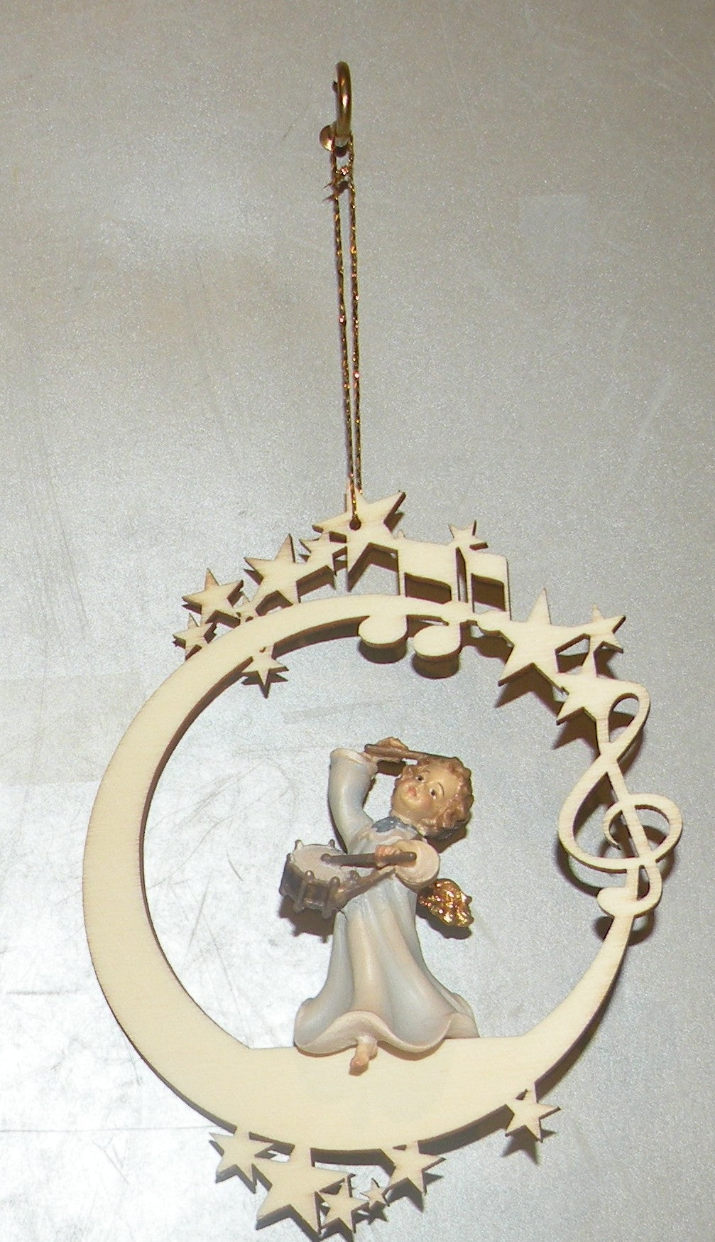 Angel with Drum On The Moon & Stars - 08000 - G