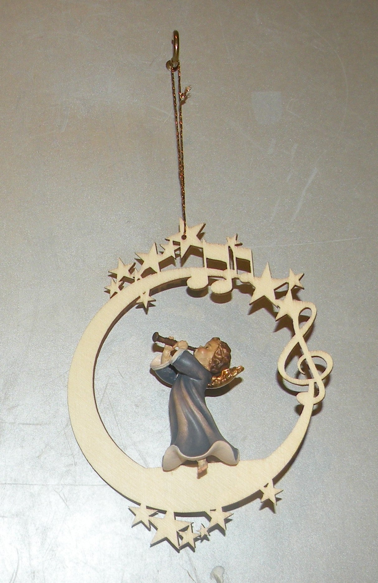 Angel with Clarinet On The Moon & Stars - 08000 - D