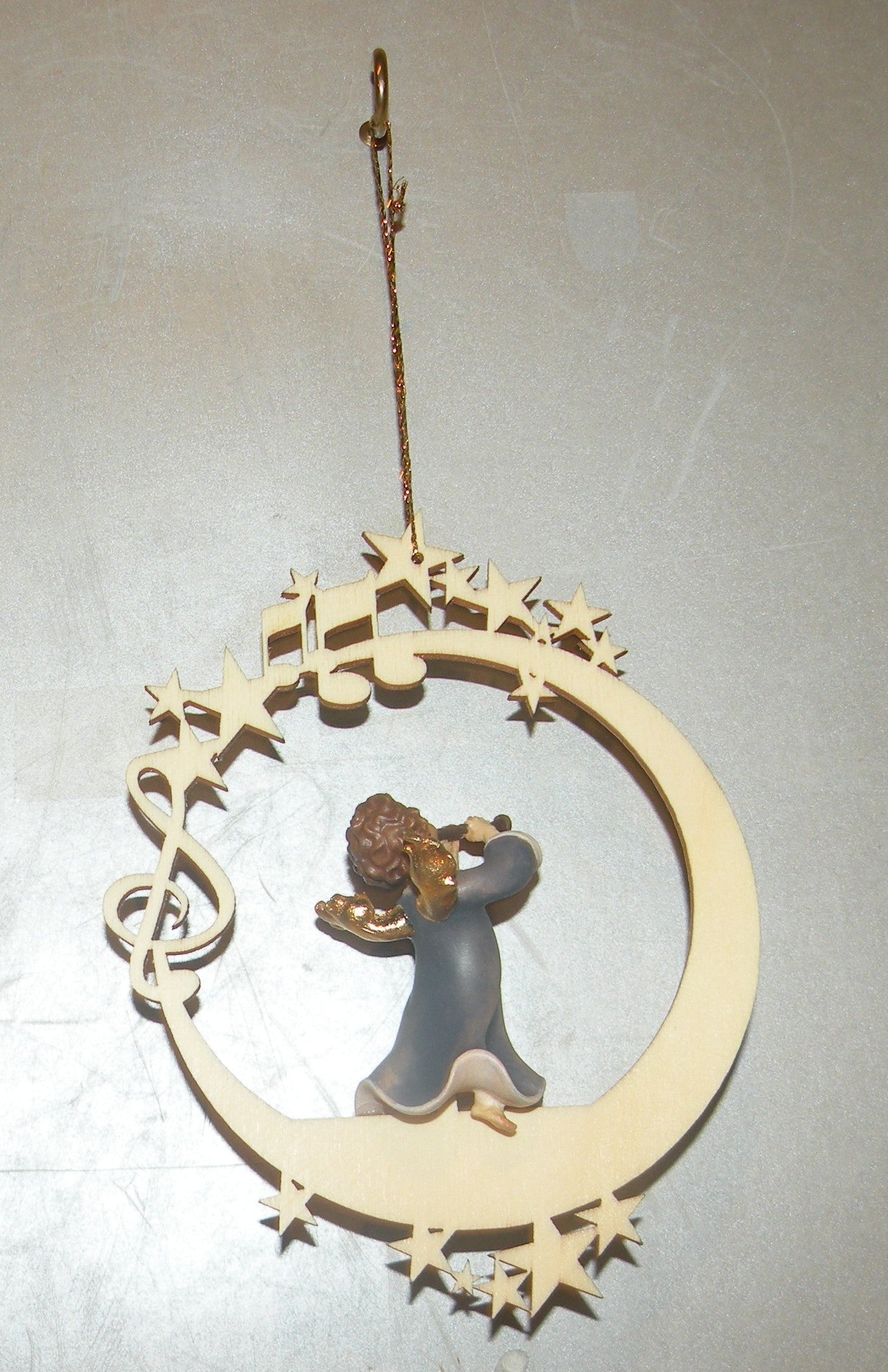 Angel with Clarinet On The Moon & Stars - 08000 - D
