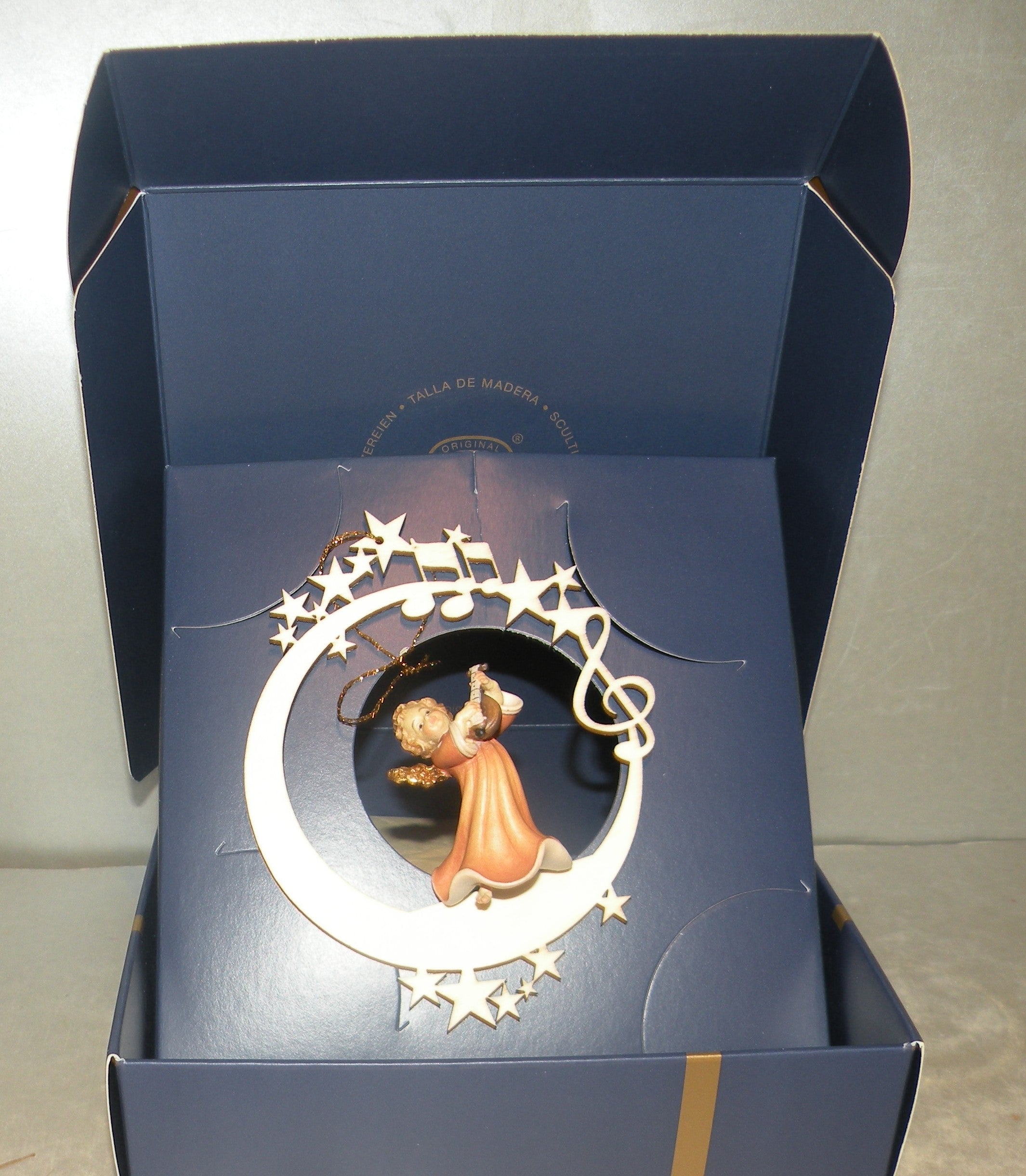 Angel with Mandolin On The Moon & Stars - 08000 - B