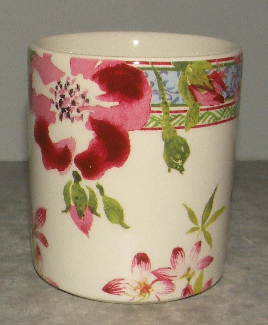 Pencil Holder,  Millefleurs