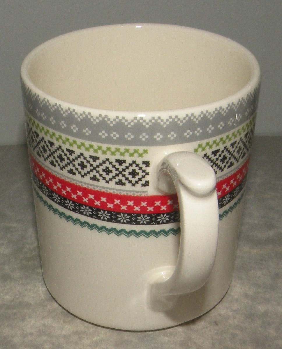 Large Coffee Mug , Hiver Scandinave