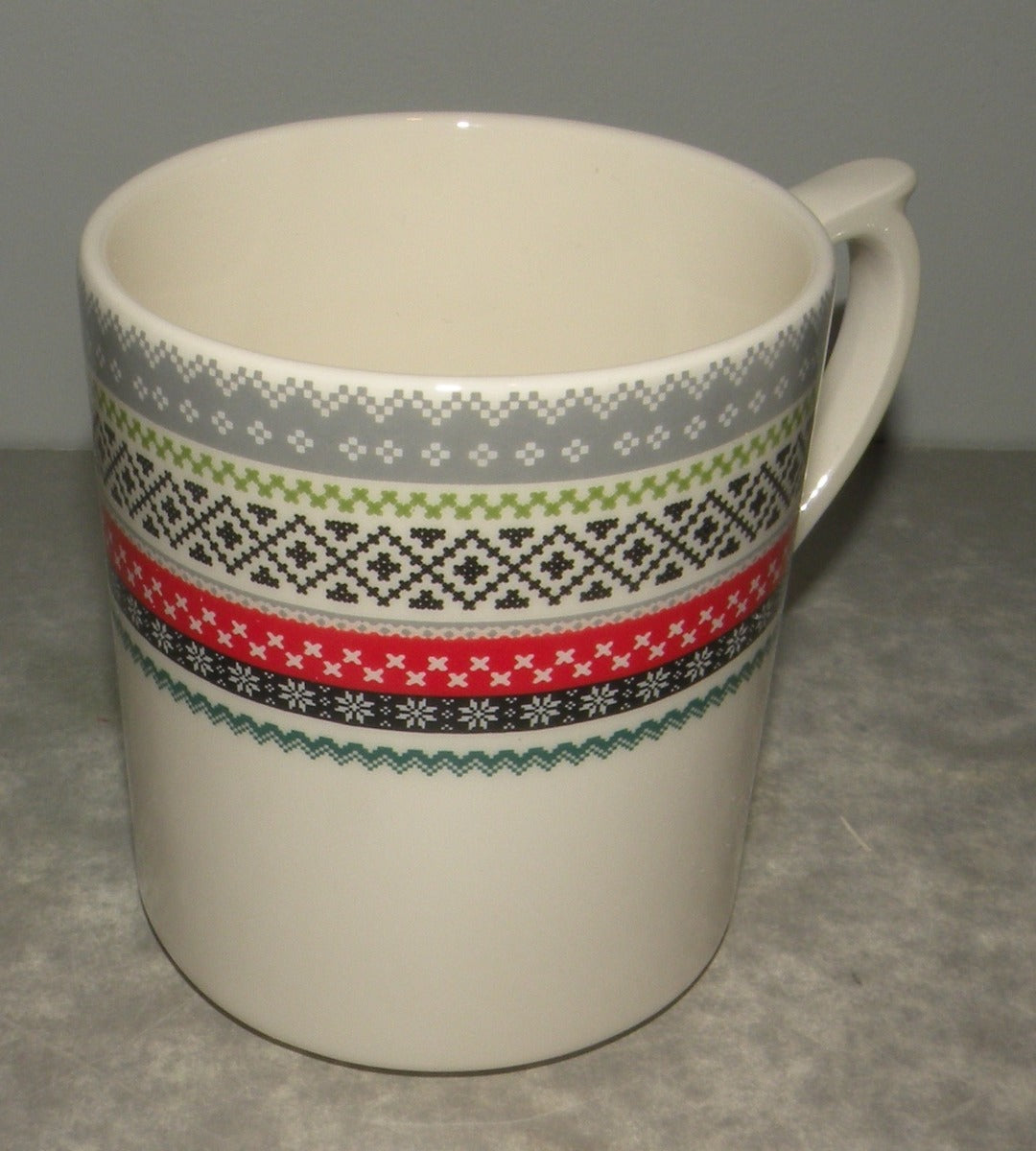 Large Coffee Mug , Hiver Scandinave