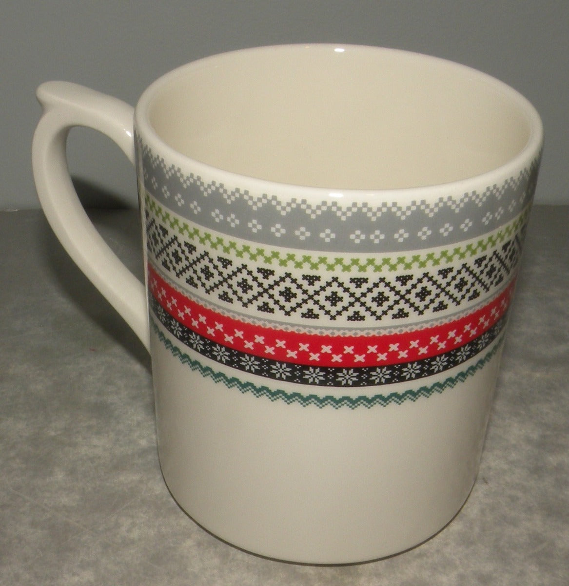 Large Coffee Mug , Hiver Scandinave