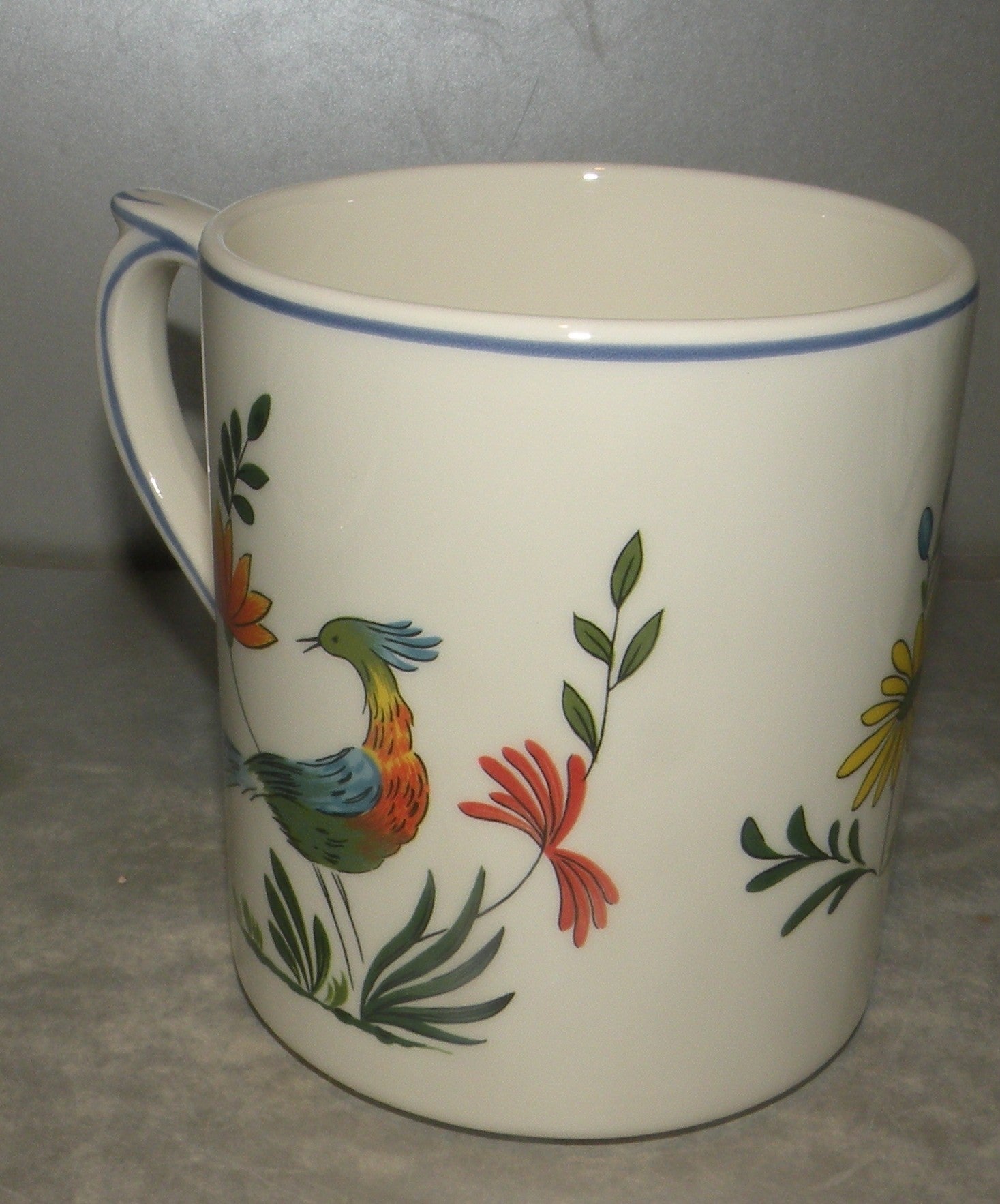 Large Coffee Mug Oiseaux de Paradis