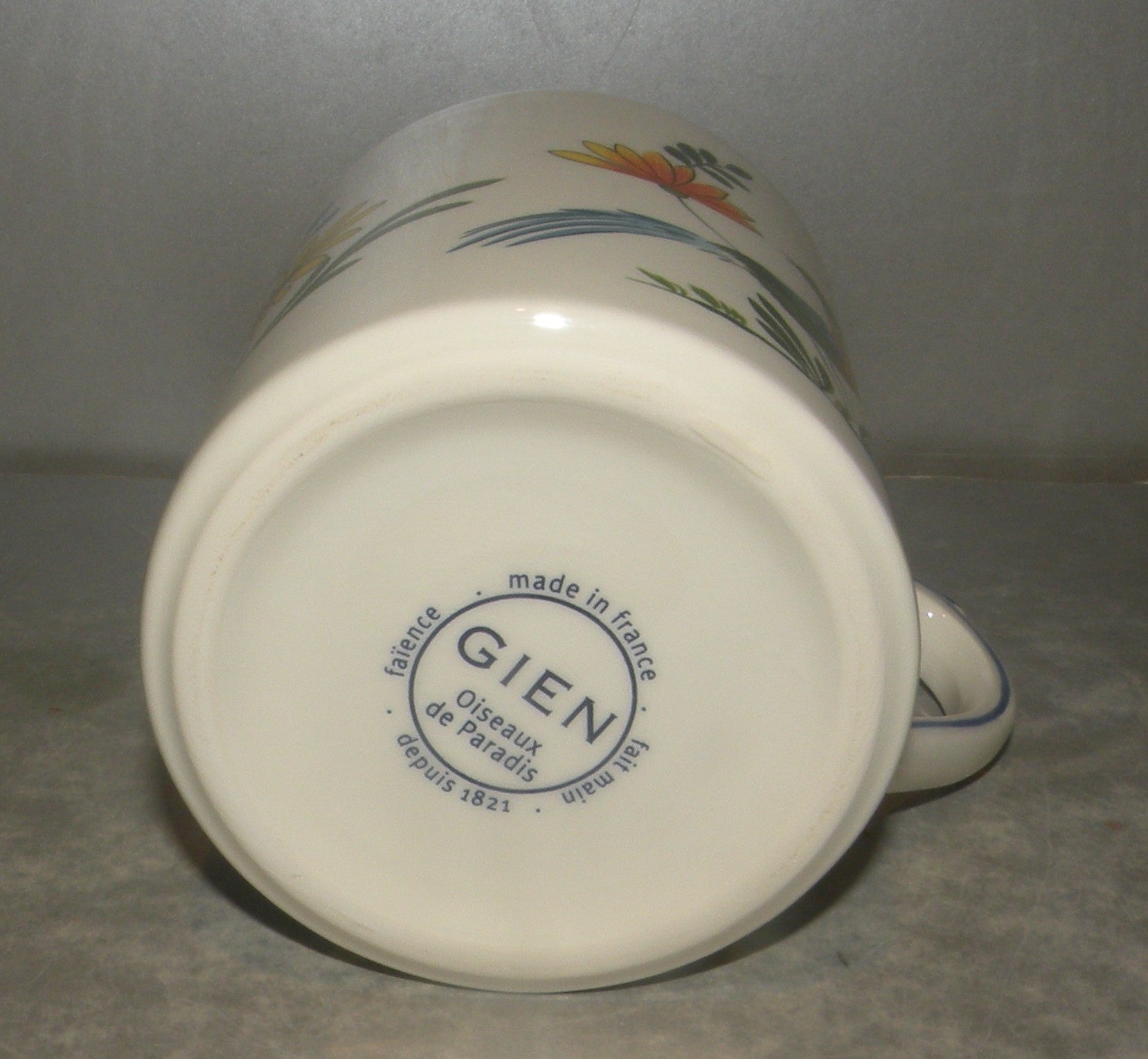 Large Coffee Mug Oiseaux de Paradis