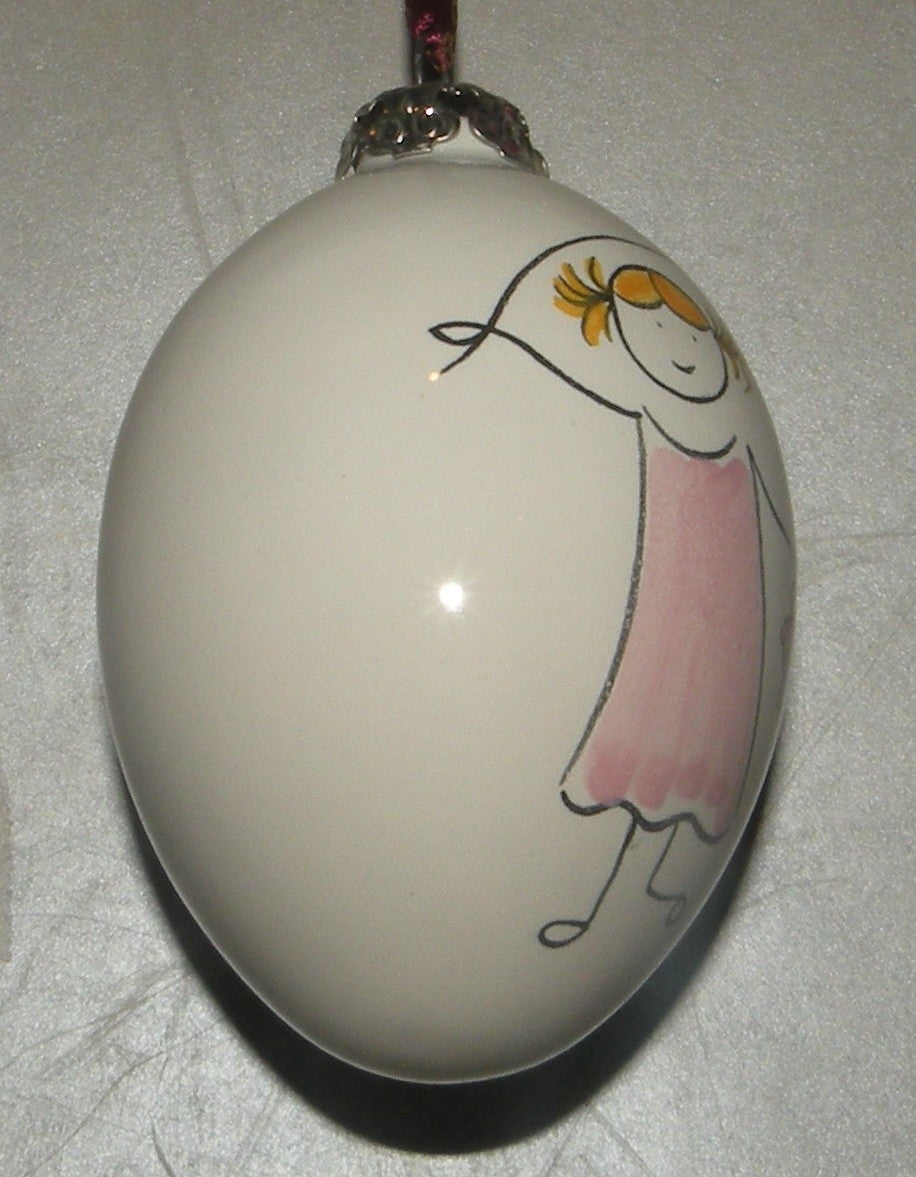 Christmas Ornament Ball Lea , Henriot Quimper