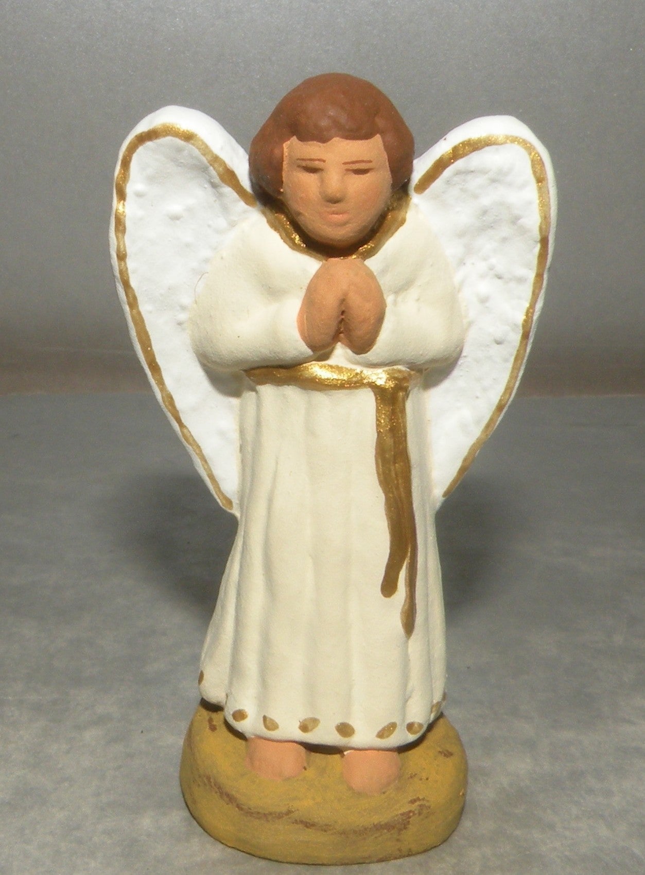 Angel white standing, ( 202 ) Fouque, 6 cm