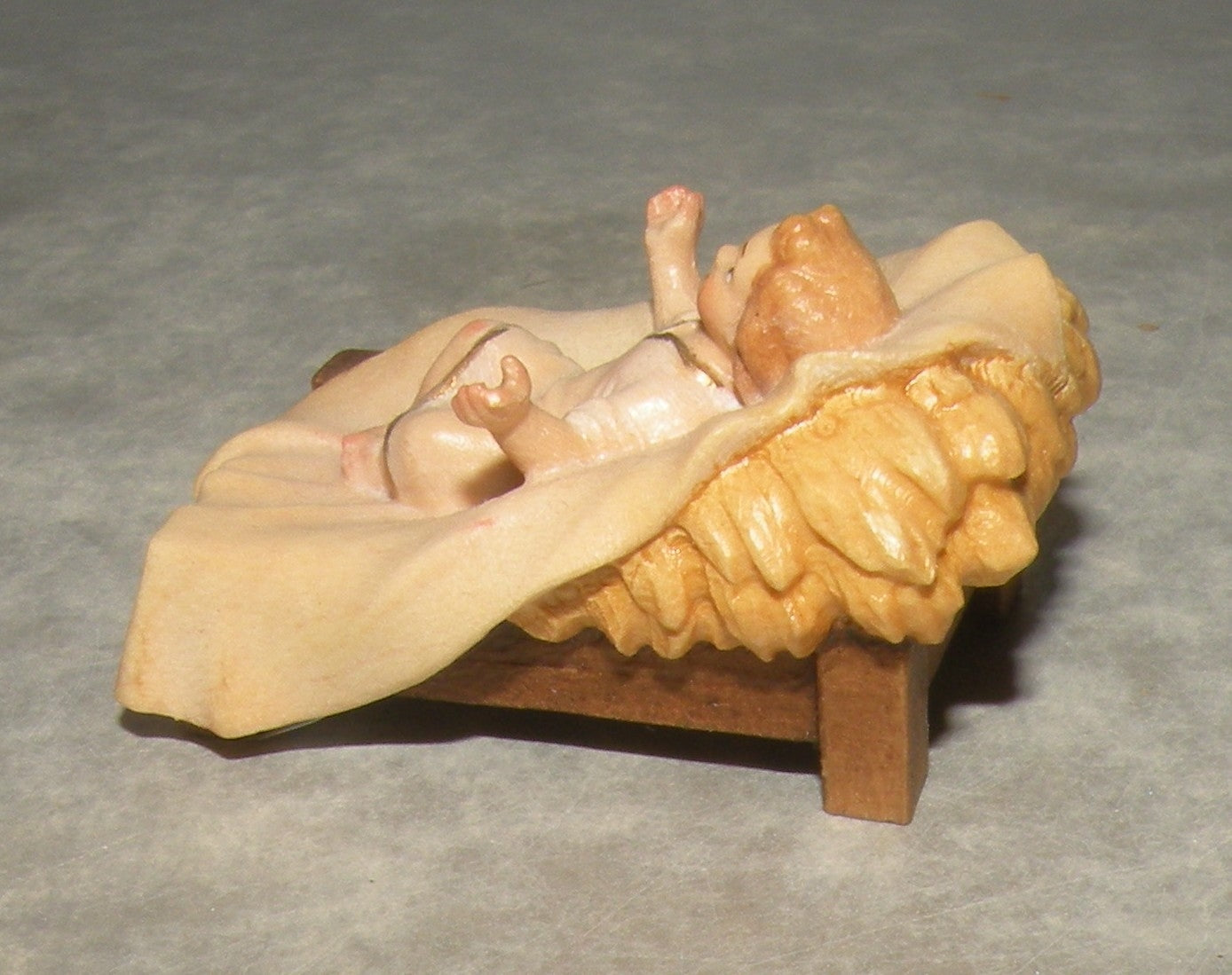 Infant Jesus with cradle Venetian Nativity