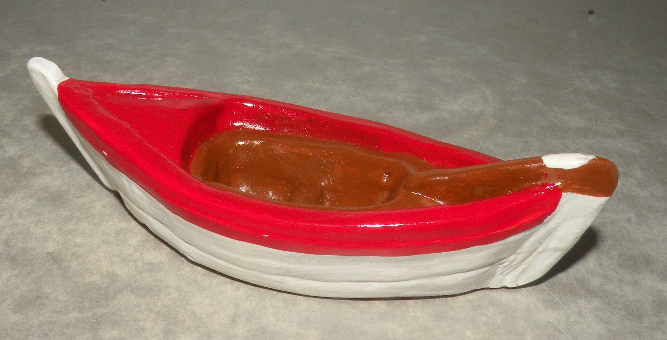 Fisherman's Boat, ( 916 ) Fouque, 6 cm