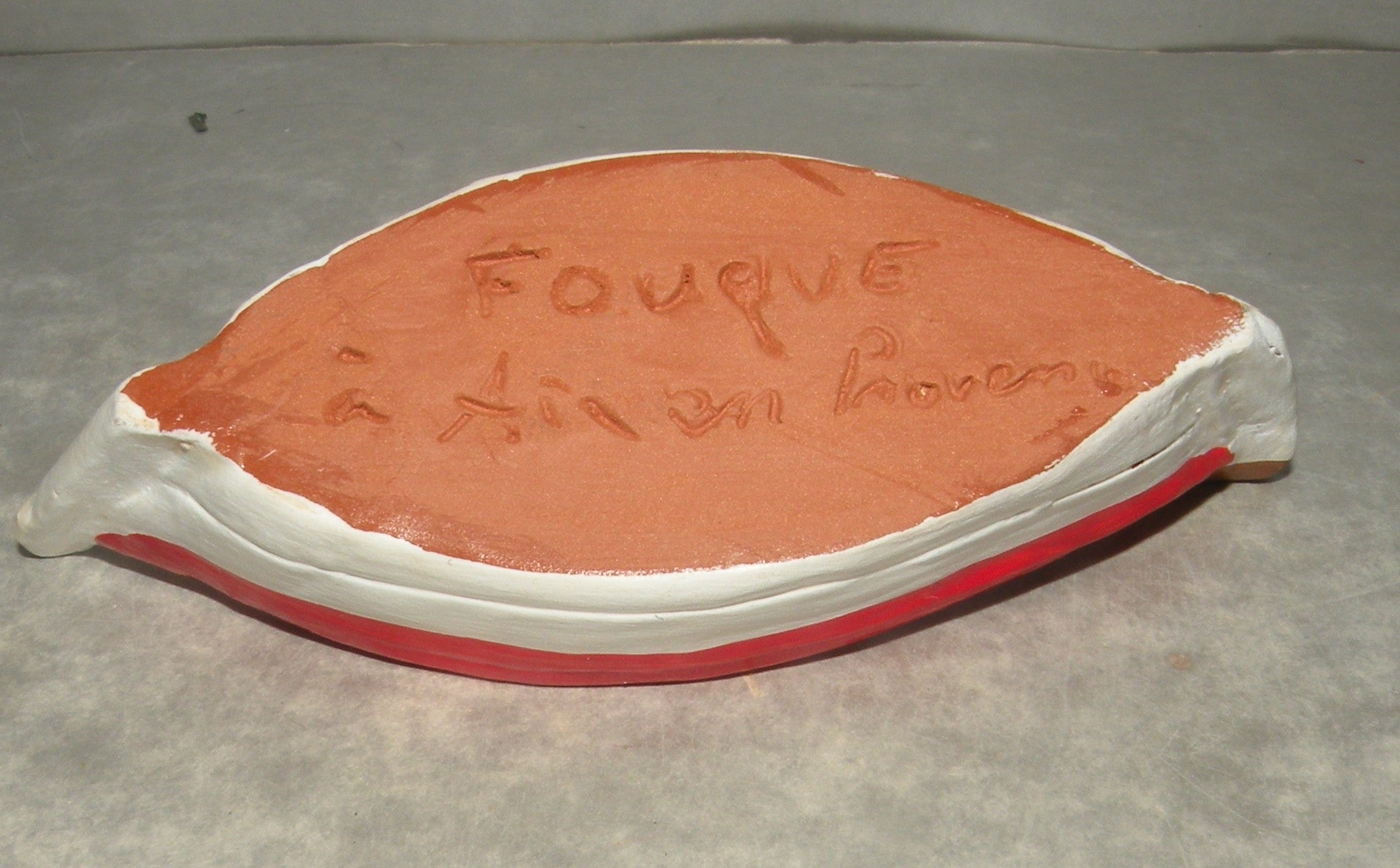 Fisherman's Boat, ( 916 ) Fouque, 6 cm