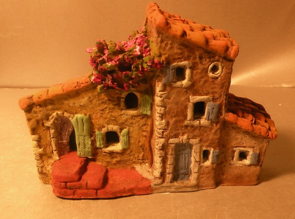 Double house (all clay), Fouque 2 cm
