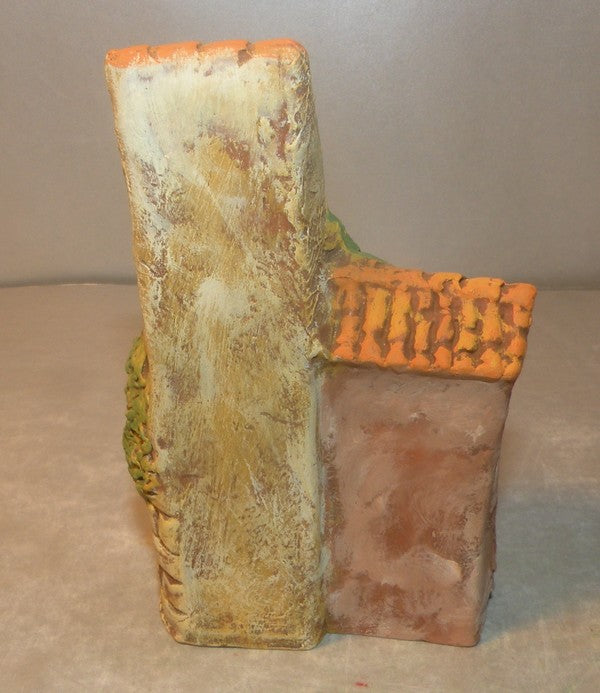House and dovecote (all clay), Fouque 2cm