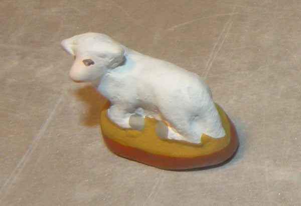 Sheep lying, Fouque 2cm