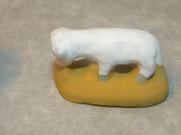 Sheep grazing, Fouque 2cm