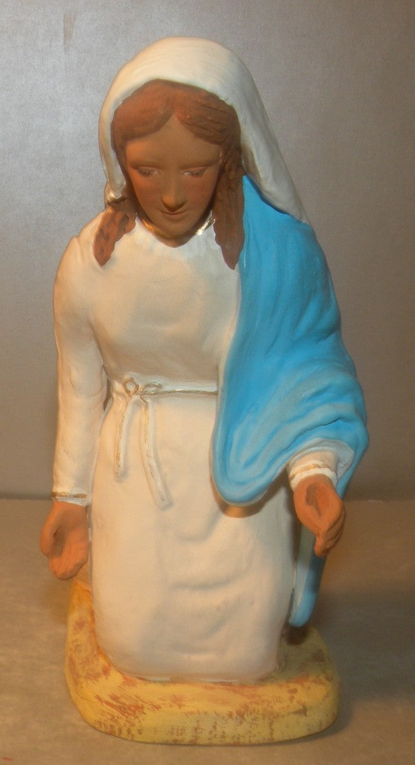 Nativity scene 3 caracters, Fouque 20 Cm