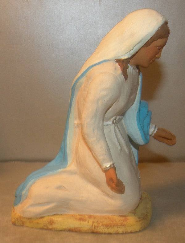 Nativity scene 3 caracters, Fouque 20 Cm