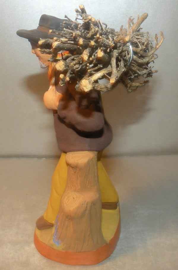 Man carrying a bundle of wood, ( 118 ) Fouque 13 Cm