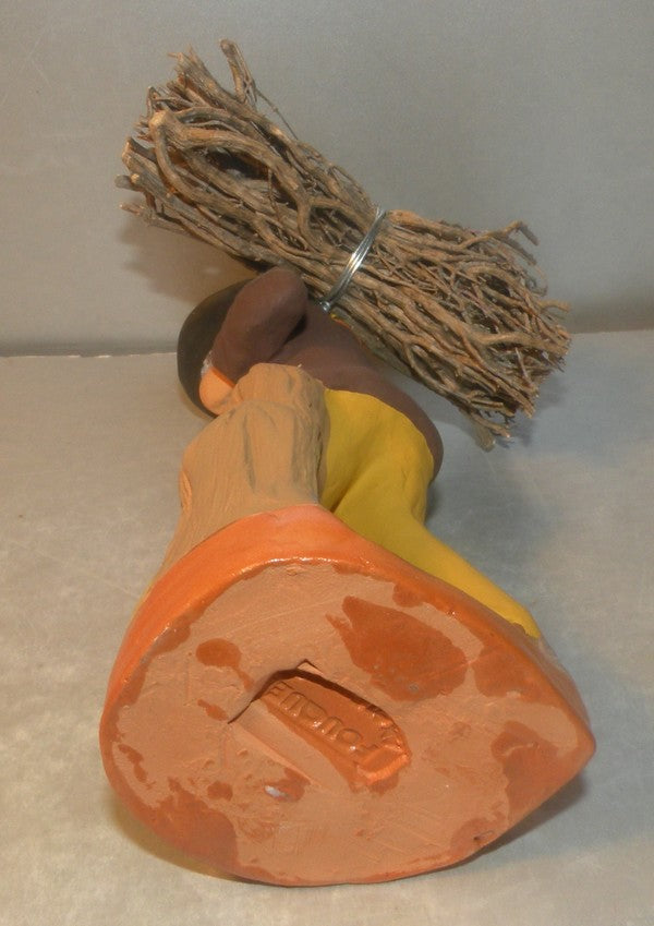 Man carrying a bundle of wood, ( 118 ) Fouque 13 Cm