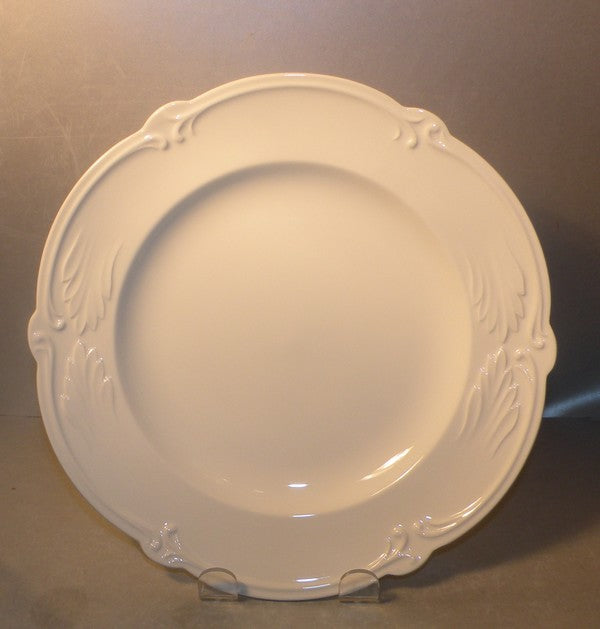 Dessert Plate, Rocaille White