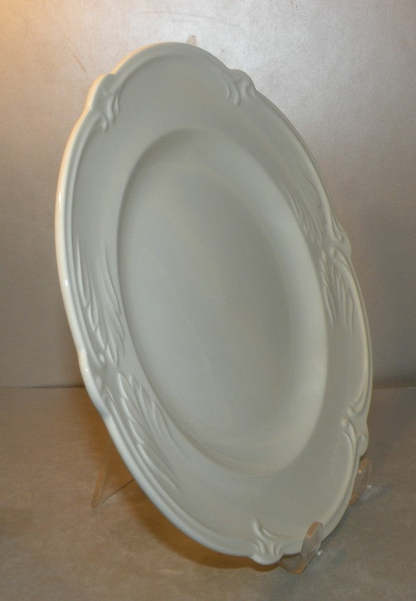 Dessert Plate, Rocaille White