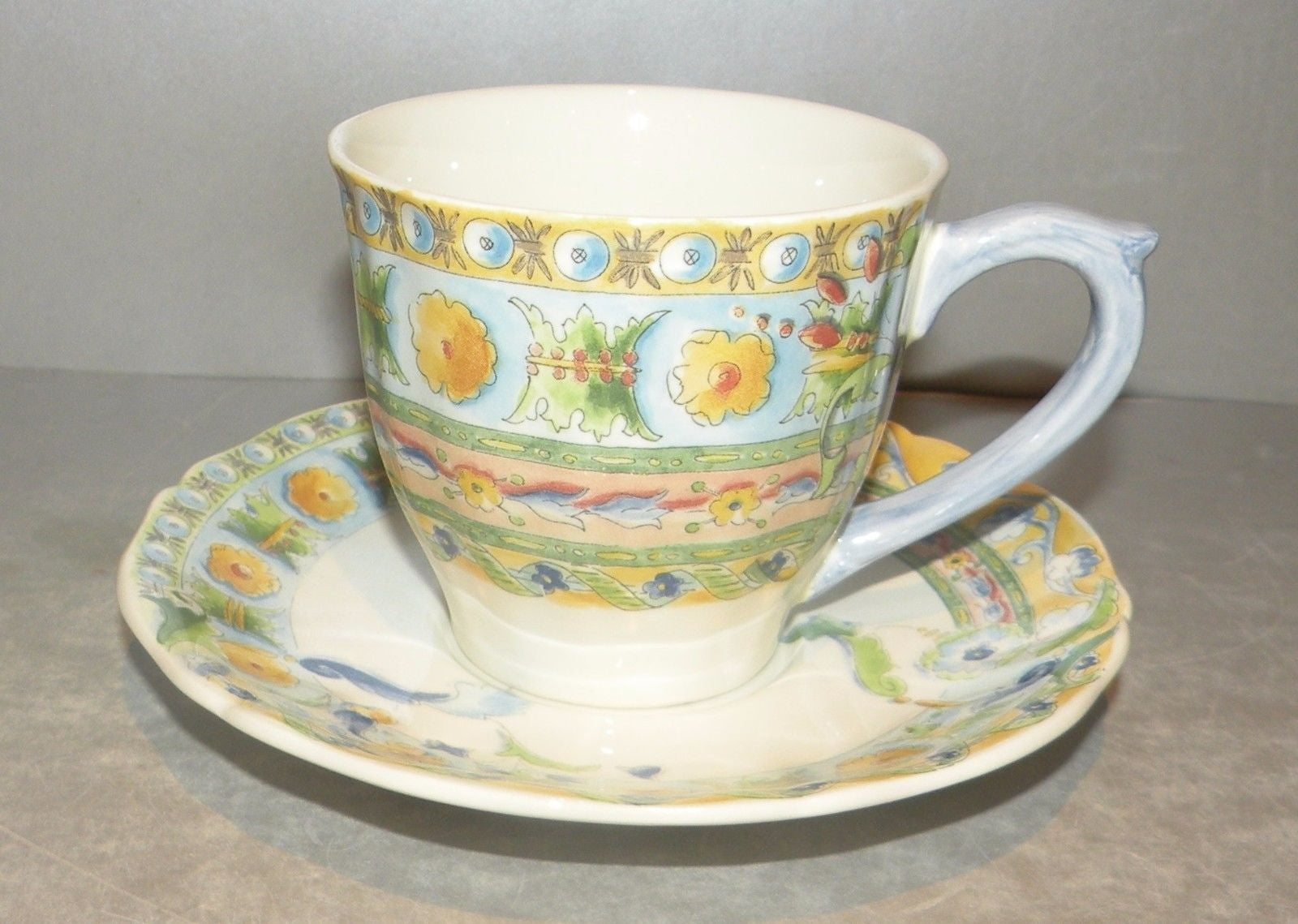 U.S. Tea Cup & Saucer , Raphael